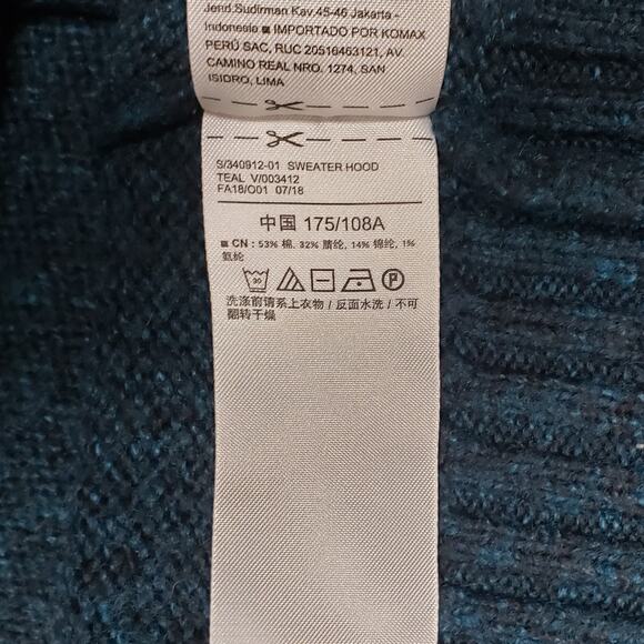 Old Navy Sweater Hood Men’s L Cozy Knit Pullover Kangaroo Pocket Y2k Normcore - Picture 10 of 10